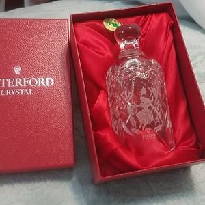 Waterford crystal 1992 Christmas bell
